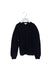 A Navy Cardigans from Crewcuts in size 8Y for girl. (Front View)
