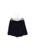 A Navy Mid Skirts from Bonpoint in size 6T for girl. (Front View)