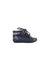 A Navy Casual Boots from GBB in size 12-18M for girl. (Back View)