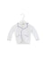 A White Cardigans from Cashmirino in size 6-12M for girl. (Front View)