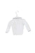 A White Cardigans from Cashmirino in size 6-12M for girl. (Back View)