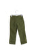 A Green Casual Pants from Bebe Organic in size 4T for girl. (Back View)