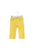 A Yellow Jeans from Bonpoint in size 6-12M for girl. (Front View)