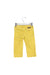 A Yellow Jeans from Bonpoint in size 6-12M for girl. (Back View)