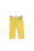 A Yellow Jeans from Bonpoint in size 6-12M for girl. (Back View)