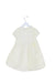 A Ivory Short Sleeve Dresses from bimbalò in size 3T for girl. (Back View)