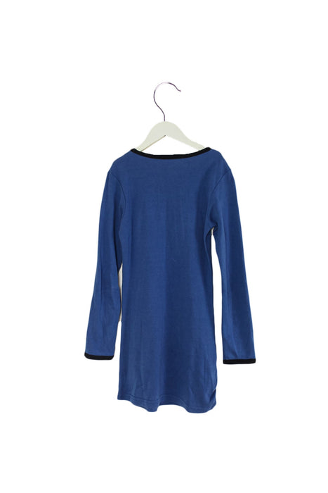 A Blue Long Sleeve Dresses from Dior in size 10Y for girl. (Back View)
