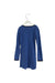 A Blue Long Sleeve Dresses from Dior in size 10Y for girl. (Back View)
