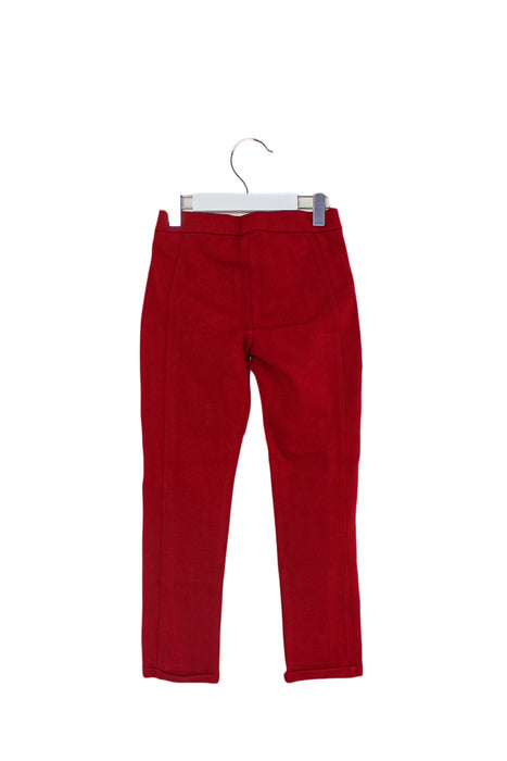 A Red Casual Pants from Simonetta in size 8Y for girl. (Back View)
