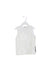 A White Sleeveless Tops from Simonetta in size 6T for girl. (Front View)
