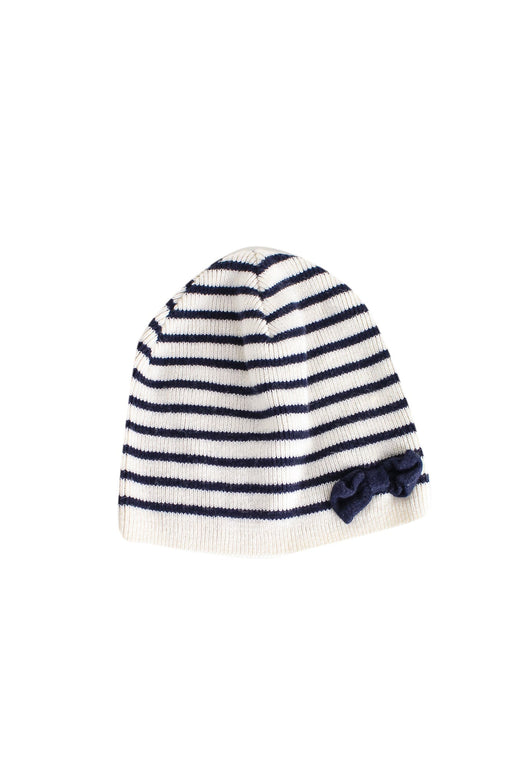 A Ivory Beanies from Jacadi in size O/S for girl. (Front View)