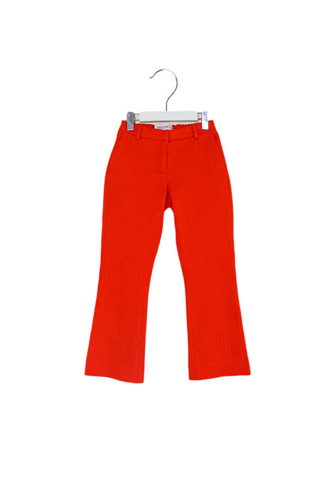 A Red Casual Pants from Simonetta in size 8Y for girl. (Front View)