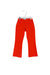 A Red Casual Pants from Simonetta in size 8Y for girl. (Front View)