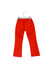 A Red Casual Pants from Simonetta in size 8Y for girl. (Back View)