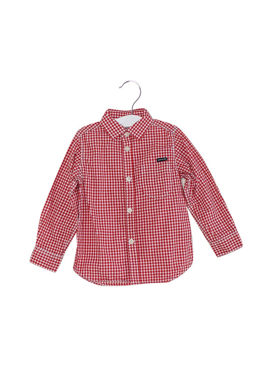 A Red Shirts from FITH in size 2T for boy. (Front View)