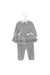 A Grey Long Sleeve Jumpsuits from Nicholas & Bears in size 6-12M for girl. (Front View)