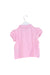 A Pink Short Sleeve Polos from Ralph Lauren in size 6-12M for girl. (Back View)