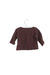 A Brown Cardigans from Jacadi in size 3-6M for girl. (Back View)