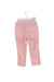 A Pink Casual Pants from Momonittu in size 2T for girl. (Back View)