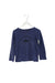 A Navy Long Sleeve Tops from Bonton in size 8Y for boy. (Front View)