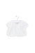 A White Lightweight Jackets from Janie & Jack in size 6-12M for girl. (Front View)