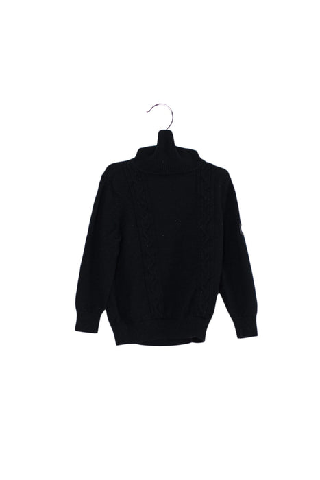 A Black Knit Sweaters from Nicholas & Bears in size 3T for girl. (Front View)