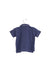 A Navy Short Sleeve Polos from Petit Bateau in size 3-6M for boy. (Back View)