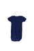 A Blue Short Sleeve Bodysuits from Petit Bateau in size 3-6M for boy. (Back View)