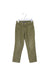 A Green Casual Pants from Seed in size 3T for girl. (Front View)
