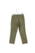 A Green Casual Pants from Seed in size 3T for girl. (Back View)