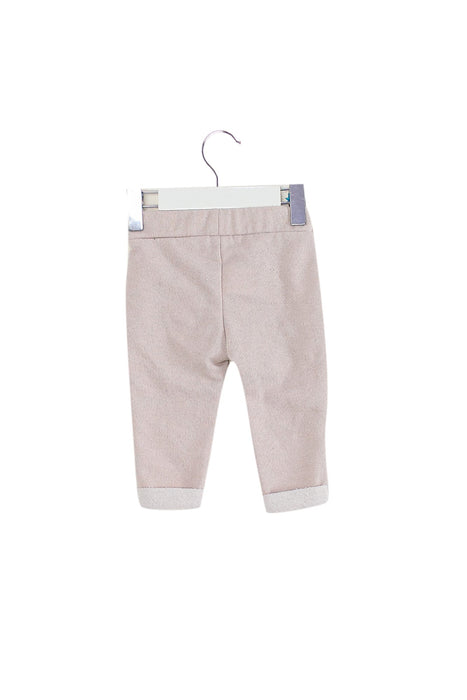 A Pink Casual Pants from Billieblush in size 3-6M for girl. (Back View)