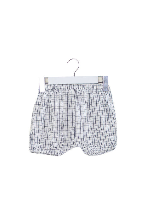 A Ivory Shorts from Louis Louise in size 3-6M for girl. (Front View)