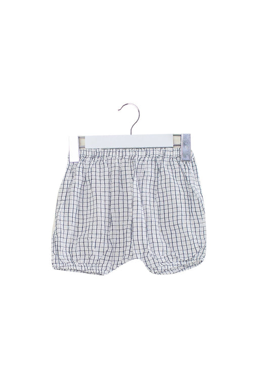 A Ivory Shorts from Louis Louise in size 3-6M for girl. (Front View)
