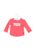 A Pink Long Sleeve Tops from Levi's in size 3-6M for girl. (Front View)