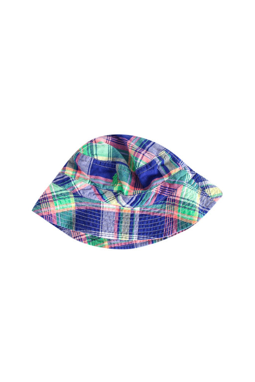 A Navy Sun Hats from Ralph Lauren in size 3-6M for girl. (Front View)