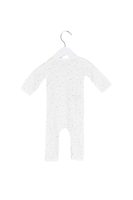 A White Long Sleeve Jumpsuits from Country Road in size 0-3M for girl. (Back View)