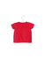 A Red Short Sleeve Tops from Seed in size 0-3M for girl. (Back View)