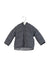 A Grey Puffer/Quilted Jackets from Fox & Finch in size 6-12M for boy. (Front View)