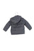 A Grey Puffer/Quilted Jackets from Fox & Finch in size 6-12M for boy. (Back View)