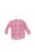 A Pink Long Sleeve Tops from Rikshaw Design in size 6-12M for girl. (Back View)