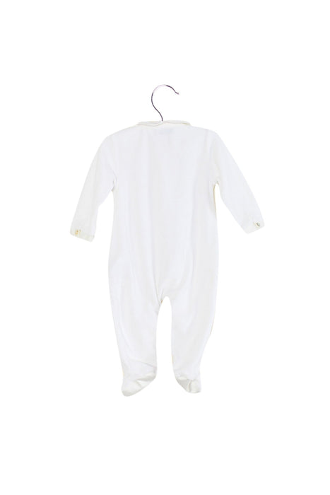 A White Long Sleeve Jumpsuits from Tartine et Chocolat in size 6-12M for girl. (Back View)