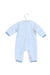 A Blue Long Sleeve Jumpsuits from Mides in size 6-12M for boy. (Back View)