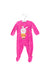 A Pink Long Sleeve Jumpsuits from Chicco in size 6-12M for girl. (Front View)