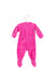 A Pink Long Sleeve Jumpsuits from Chicco in size 6-12M for girl. (Back View)