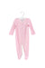 A Pink Long Sleeve Jumpsuits from Ralph Lauren in size 6-12M for girl. (Front View)
