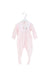 A Pink Long Sleeve Jumpsuits from Chicco in size 6-12M for girl. (Front View)