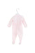 A Pink Long Sleeve Jumpsuits from Chicco in size 6-12M for girl. (Back View)