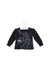 A Black Crewneck Sweatshirts from Organic Baby in size 6-12M for boy. (Front View)