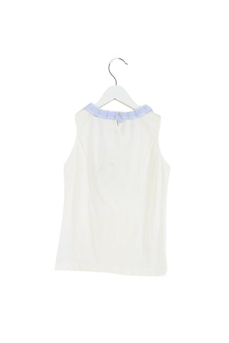 A Ivory Sleeveless Tops from Nicholas & Bears in size 12Y for girl. (Back View)