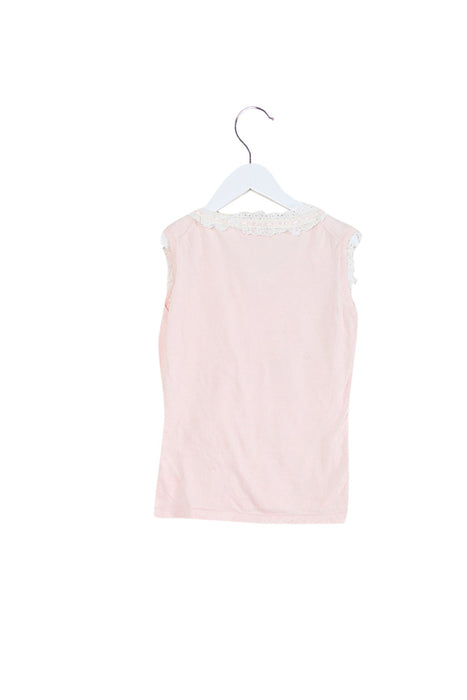 A Pink Short Sleeve Tops from Nicholas & Bears in size 6T for girl. (Back View)